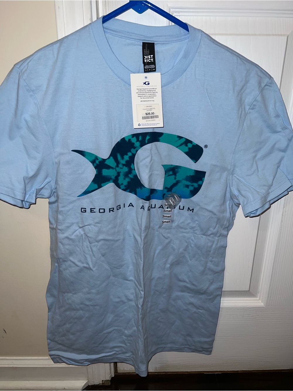 Light Blue Graphic Tee - Small